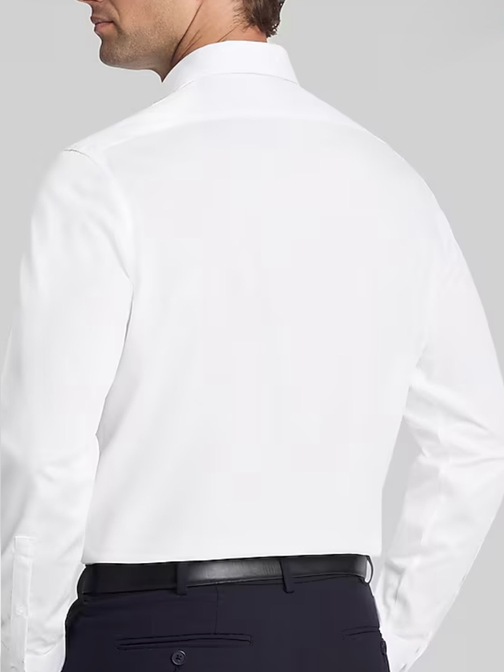 Calvin Klein Slim Fit White Men's Dress Shirt NWOT - Picture 3 of 6